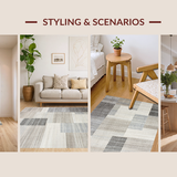 Inviting Cozy Ogee Visual Harmony(Gray)