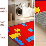 Engaging Multicolored Play Mat Style(Red)