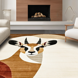 Chic Contemporary Wildlife Design(Beige)