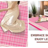 Trendy Playful Circular Motif(Pink)