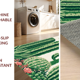 Contemporary Abstract Cactus Imagery(Green)