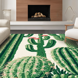 Contemporary Abstract Cactus Imagery(Green)