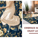 Charming Earthy Floral Delight(Blue)