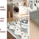 Unique Textured Tiled Arrangement(Gray)