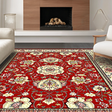 Rustic Red Geometric Composition(Red)