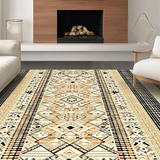 Modern Warm Toned Trellis Design(Beige)