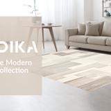 Ultra Soft Area Rug, Non Slip, Stain Resistant, Washable Area Rugs for Living Room, Bedroom, Elegant Abstract Cream Textured Mat(Beige)