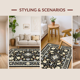 Stylish Earthy Abstract(Black)