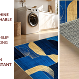 Minimalist Graphic Wave Expression(Blue)