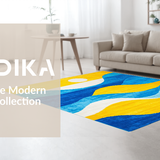 Contemporary Bold Streaked Aesthetic(Blue)
