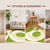 Artful Distressed Green Composition(Green)