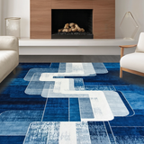 Contemporary Fluid Art Style(Blue)