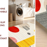 Contemporary Linear Patterned Appeal(Red)