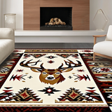 Chic Rustic Nature Inspired Textile(Beige)