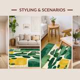 Charming Cute Cactus Illustration(Green)