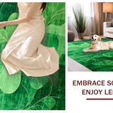 Elegant Olive Green Abstract Design(Green)