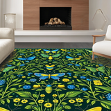 Artful Butterfly Botanical Arrangement(Green)