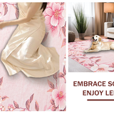 Cute Shaggy Contemporary Flair(Pink)
