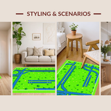 Engaging Child Friendly City Map Style(Green)