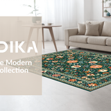 Elegant Pastel Geometric Fusion(Green)