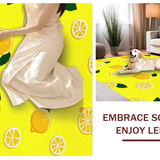Charming Quirky Lemon Motif(Yellow)