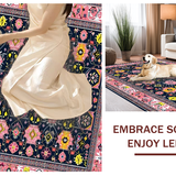 Whimsical Modern Tiled Composition(Blue)