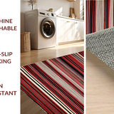 Artful Eclectic Geometric Fusion(Red)