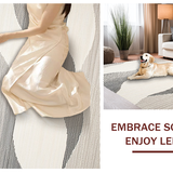 Artistic Grey and Beige Fusion(Beige)