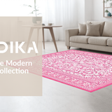 Intricate Whimsical Crocheted Design(Pink)