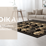 Bold Geometric Elephant Print Style(Gray)