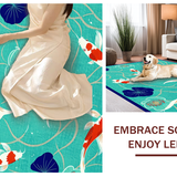 Charming Koi Pond Aesthetic(Blue)