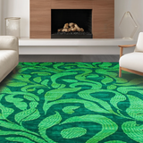 Artistic Layered Fuzzy Composition(Green)