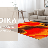 Fiery Abstract Lava Aesthetic(Red)