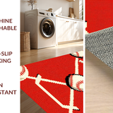 Dynamic Red and Beige(Red)