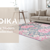 Chic Monochrome Ogee Design(Gray)