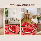 Vibrant Summer Splash Motif(Red)