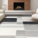 Luxurious Monochrome Flowing(Black)