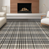 Dynamic Earth Tone Geometric Motif(Beige)