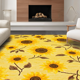 Playful Modern Sunflower Accent(Yellow)