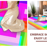 Colorful Shaggy Abstract Aesthetic(Pink)