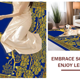 Cozy Earthy Tone Medallion(Blue)