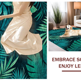 Artistic Earthy Medallion Layout(Blue)