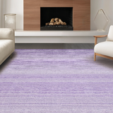 Ultra Soft Area Rug, Non Slip, Stain Resistant, Washable Area Rugs for Living Room, Bedroom, Chic Lilac Shag Style(Purple)