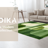 Chic Symmetrical Oceanic Lines(Green)