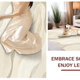 Elegant Tiled Nature Inspired(Beige)