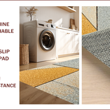 Ultra Soft Area Rug, Non Slip, Stain Resistant, Washable Area Rugs for Living Room, Bedroom, Modern Sandstone Viscose Living Room Rug(Gray) - ODIKA
