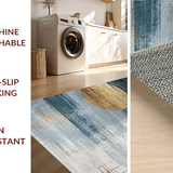 Chic Minimalist Distorted Shapes(Blue)