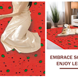 Cute Retro Fruit Motif(Red)