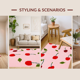 Plush Cartoon Motif(Pink)