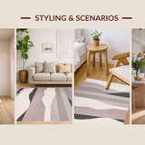 Coastal Inspired Stripe Aesthetic(Gray)